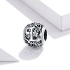 Charm Flores com orifícios, letra L estilo Pandora - SCC1444-L