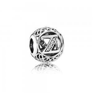 Charm PANDORA Alfabeto Vintage Letra Z - 791870CZ Charm PANDORA Alfabeto Vintage Letra Z - 791870CZ