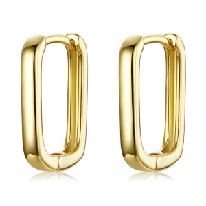 (imagem para) Pandora Style French Hoop Earrings - BSE478-B