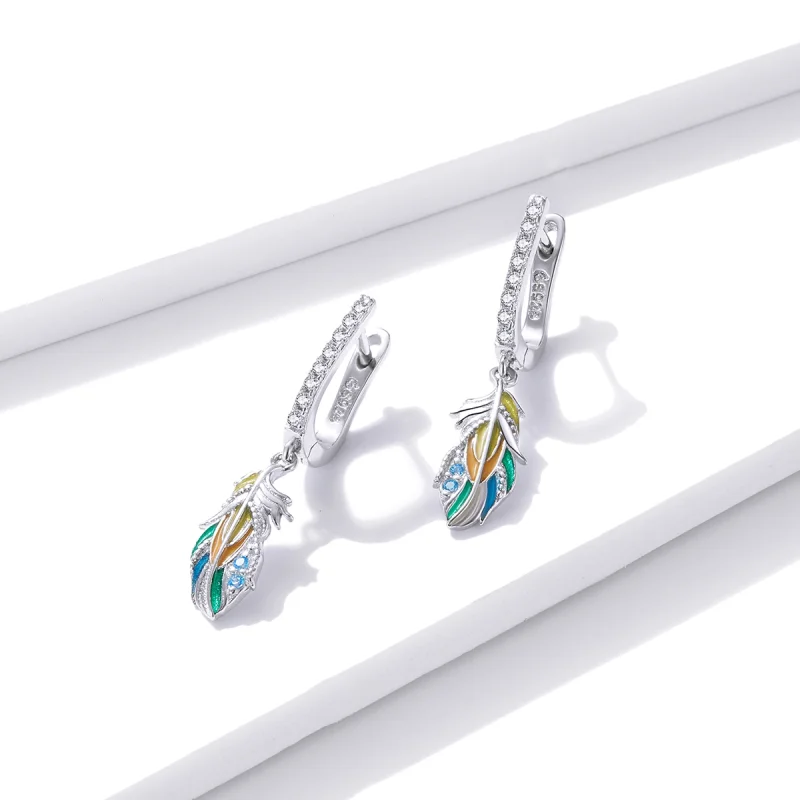 (imagem para) Pandora Style Iroha Hoop Earrings - BSE485 - Visualizar 2
