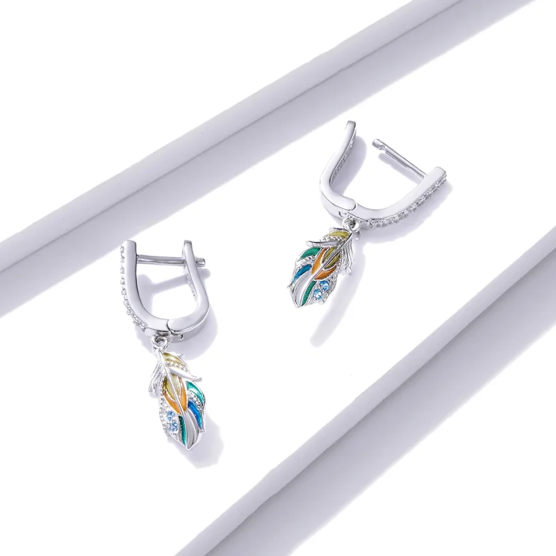 (imagem para) Pandora Style Iroha Hoop Earrings - BSE485 - Visualizar 4