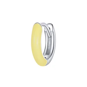(imagem para) Pandora Style Little Yellow Hoop Earrings - BSE488-YE
