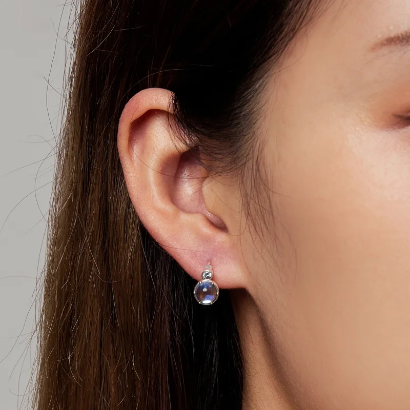 (imagem para) Pandora Style Simple Symphony Hoop Earrings - SCE1411 - Visualizar 7