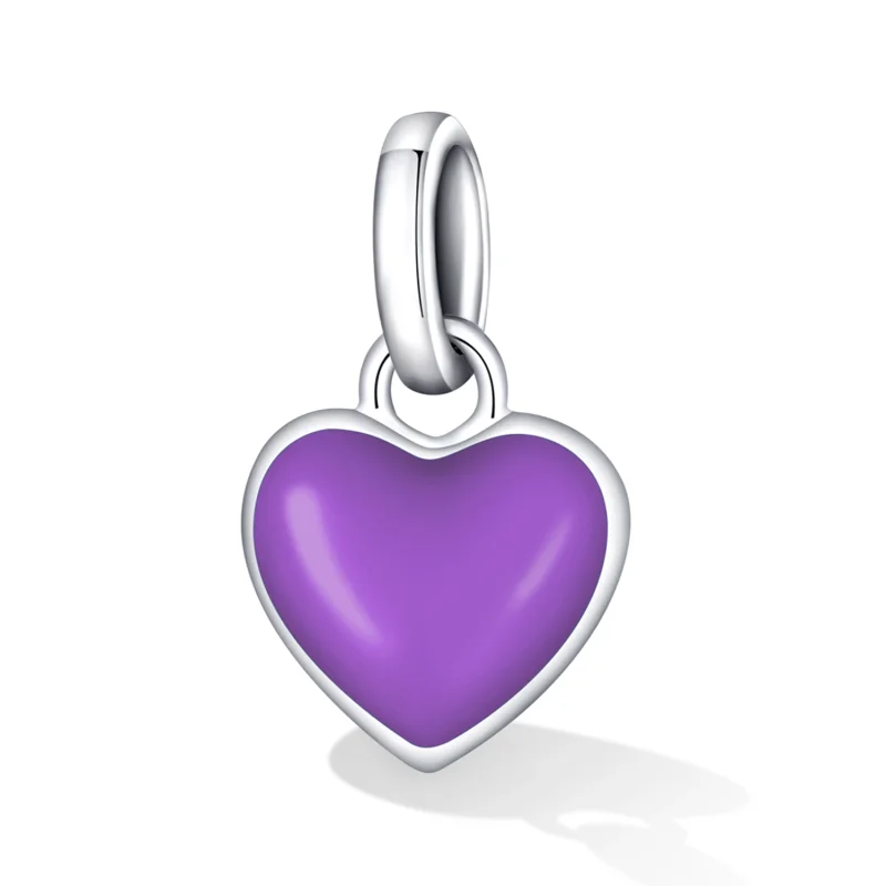 (imagem para) Pandora Style Me Love - Grape Purple Dangle - SCP063-VT - Visualizar 2