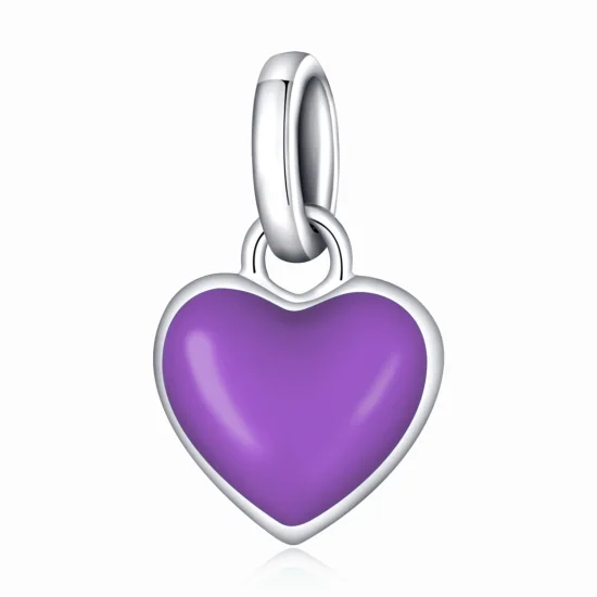 (imagem para) Pandora Style Me Love - Grape Purple Dangle - SCP063-VT