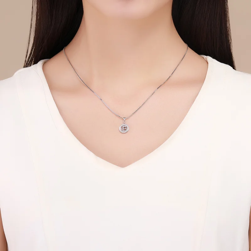 (imagem para) Pandora Style Me Wish Letter-B Dangle - BSP001-B - Visualizar 5