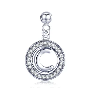 (imagem para) Pandora Style Me Wish Letter-C Dangle - BSP001-C