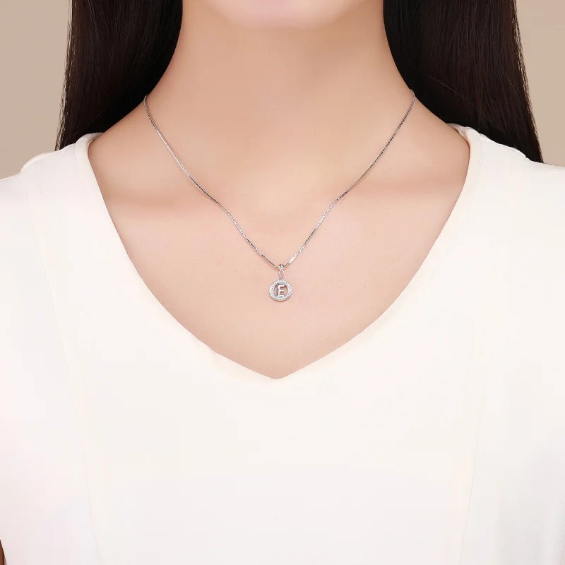 (imagem para) Pandora Style Me Wish Letter-E Dangle - BSP001-E - Visualizar 5