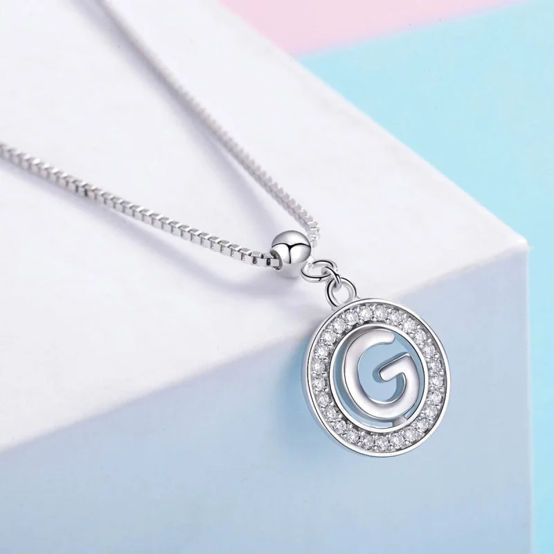 (imagem para) Pandora Style Me Wish Letter-G Dangle - BSP001-G - Visualizar 4