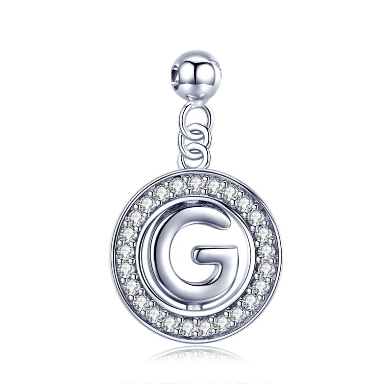 (imagem para) Pandora Style Me Wish Letter-G Dangle - BSP001-G