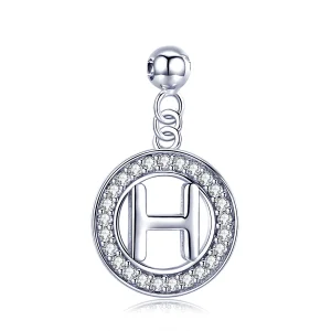 (imagem para) Pandora Style Me Wish Letter-H Dangle - BSP001-H