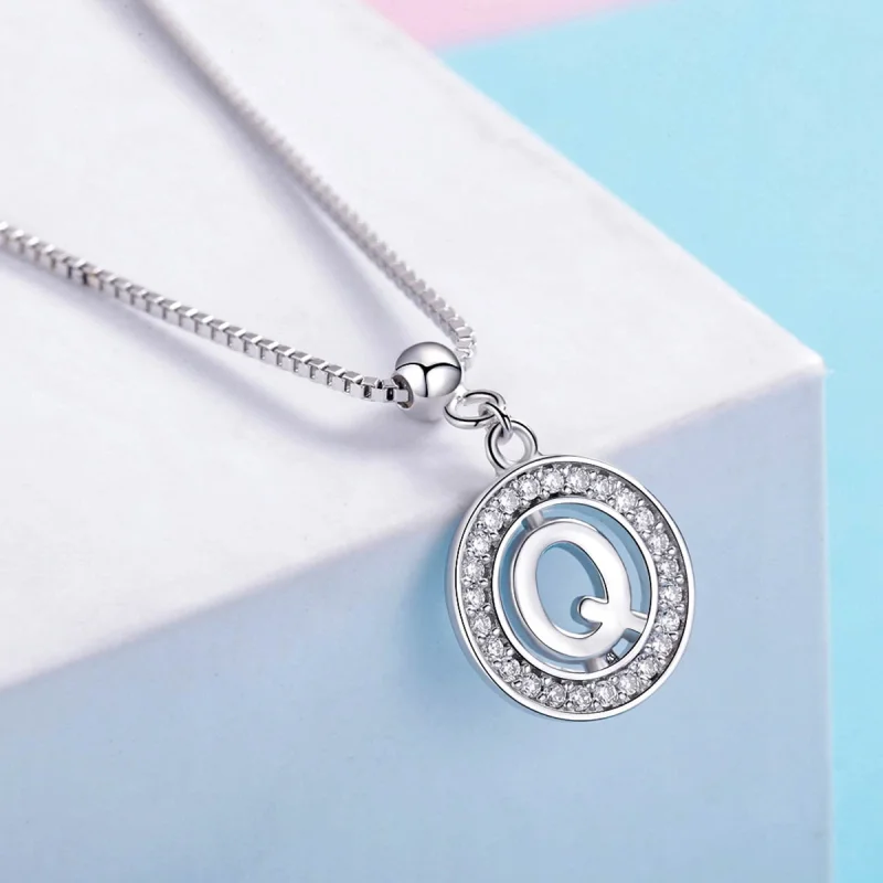 (imagem para) Pandora Style Me Wish Letter-Q Dangle - BSP001-Q - Visualizar 4