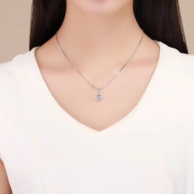 (imagem para) Pandora Style Me Wish Letter-W Dangle - BSP001-W - Visualizar 5