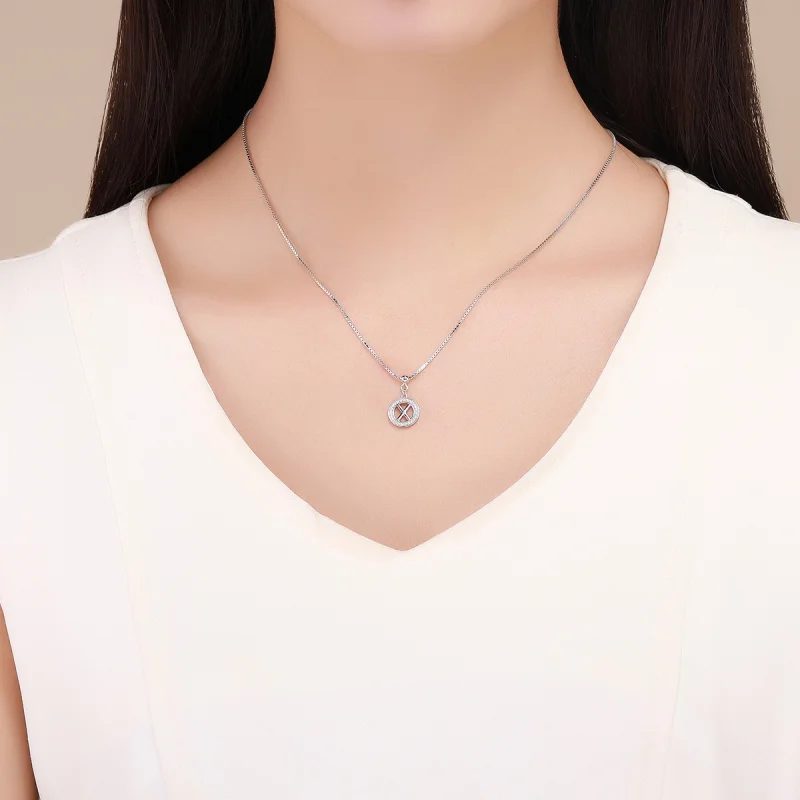 (imagem para) Pandora Style Me Wish Letter-X Dangle - BSP001-X - Visualizar 5