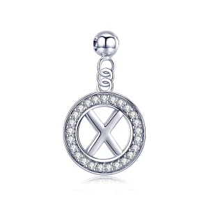 (imagem para) Pandora Style Me Wish Letter-X Dangle - BSP001-X