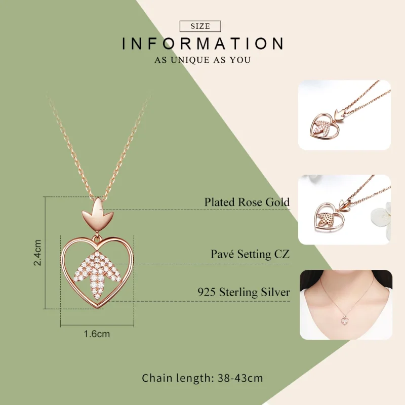 (imagem para) Colar Amor de outono estilo Pandora Rose - SCN313 - Visualizar 3