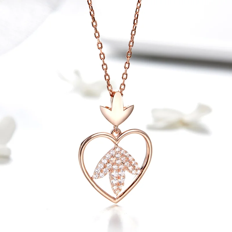 (imagem para) Colar Amor de outono estilo Pandora Rose - SCN313 - Visualizar 4