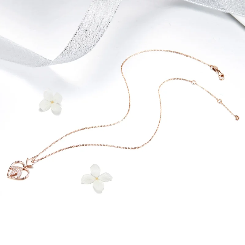 (imagem para) Colar Amor de outono estilo Pandora Rose - SCN313 - Visualizar 7