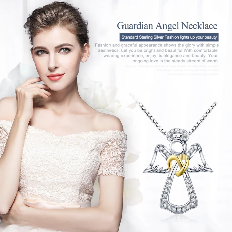 (imagem para) Colar Anjo da guarda life Pandora - SCN123 - Visualizar 2