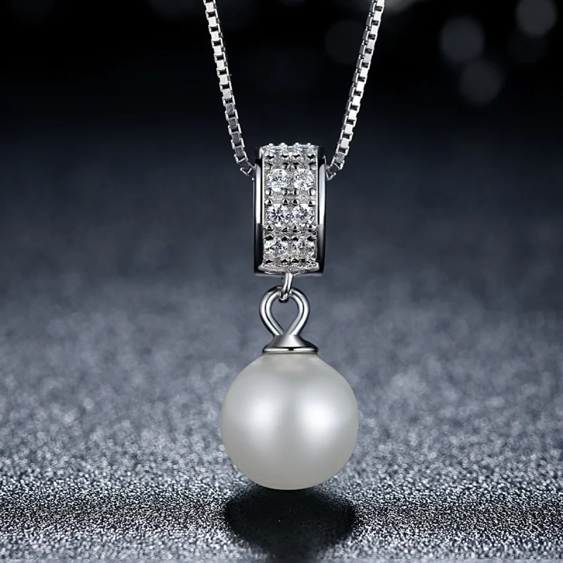 (imagem para) Colar Colar de Prata 925 estilo Pandora - SCN030 - Visualizar 3