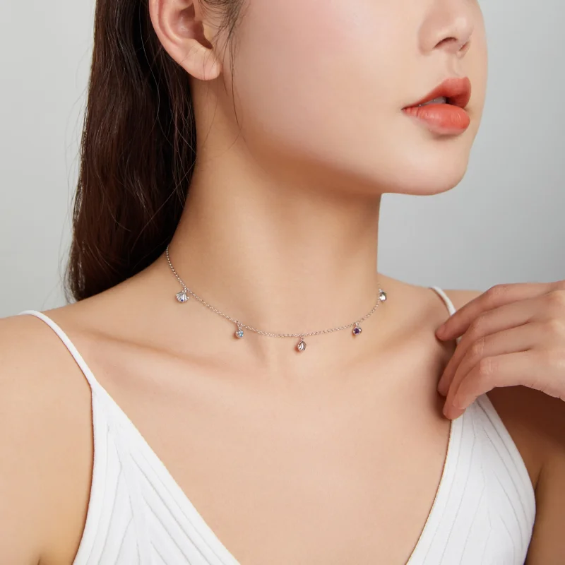 (imagem para) Colar Concha do mar life Pandora - SCN454 - Visualizar 8