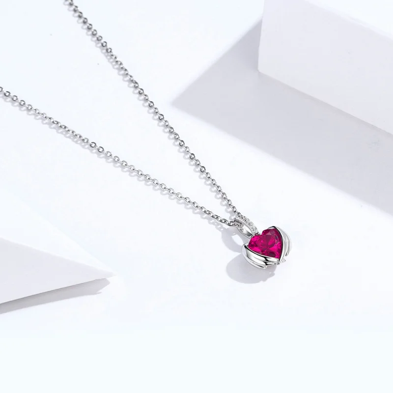 (imagem para) Colar Corações Guardiães estilo Pandora - SCN341 - Visualizar 5