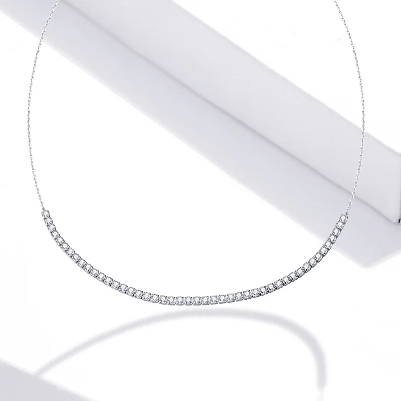 (imagem para) Colar Corrente Brilhante estilo Pandora - SCN437 - Visualizar 5