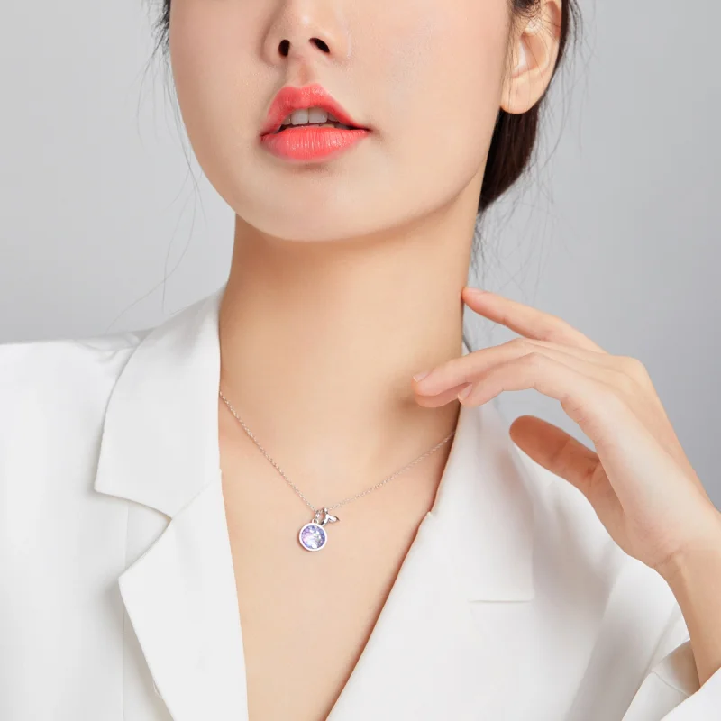 (imagem para) Colar Escama de cauda de peixe estilo Pandora - SCN448 - Visualizar 8