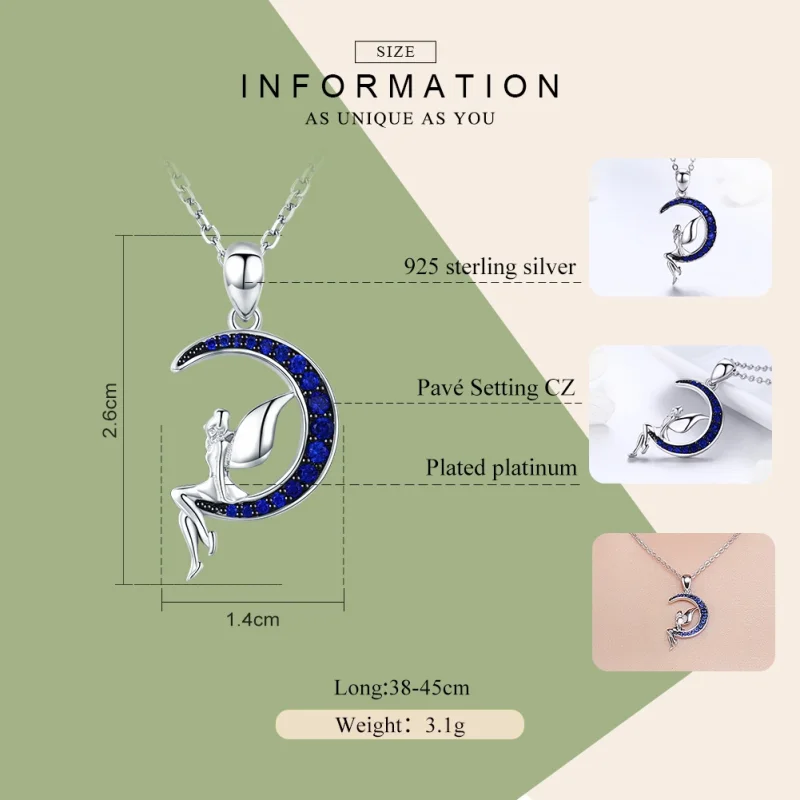 (imagem para) Colar Fada da noite life Pandora - SCN244 - Visualizar 3