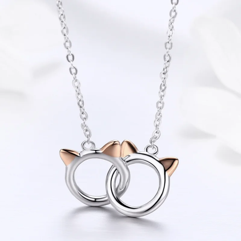(imagem para) Colar Gato de estimação estilo Pandora Rose - SCN252 - Visualizar 5