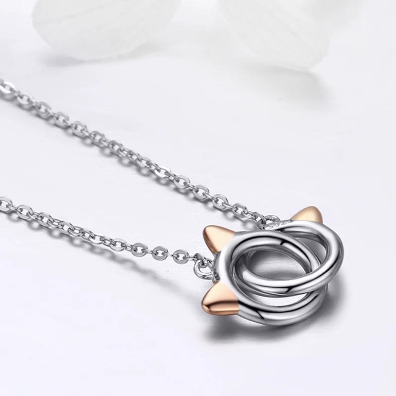 (imagem para) Colar Gato de estimação estilo Pandora Rose - SCN252 - Visualizar 7