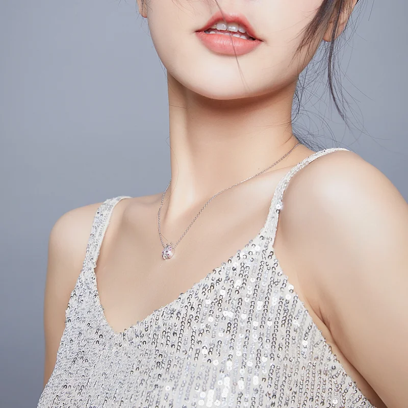 (imagem para) Colar Joaninha deslumbrante estilo Pandora - SCN400 - Visualizar 10