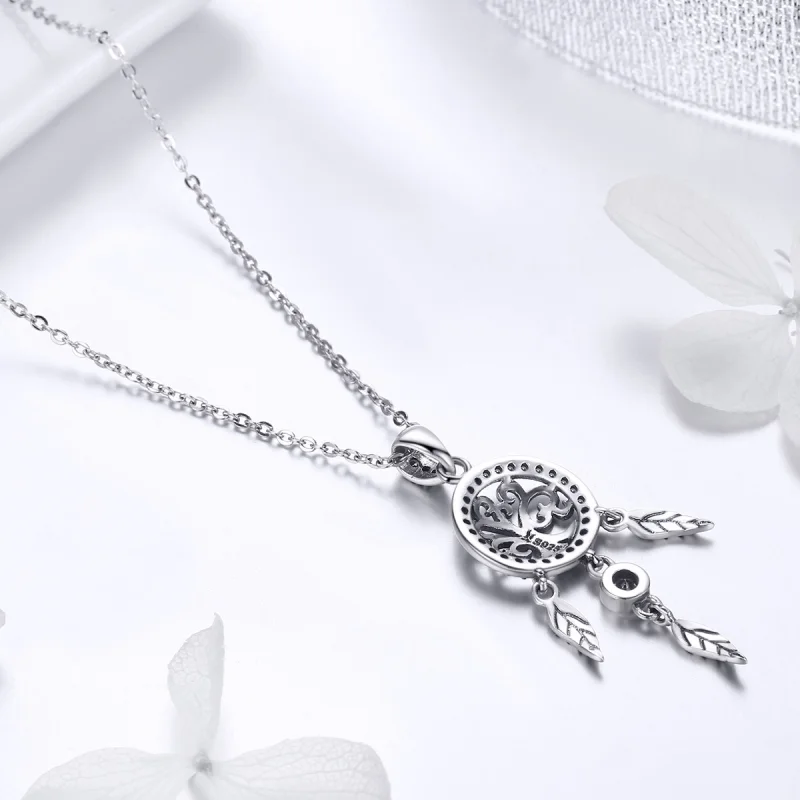 (imagem para) Colar Life Tree Dreamcatcher estilo Pandora - SCN298 - Visualizar 5