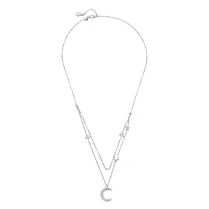 (imagem para) Colar Lua e estrelas life Pandora - BSN038