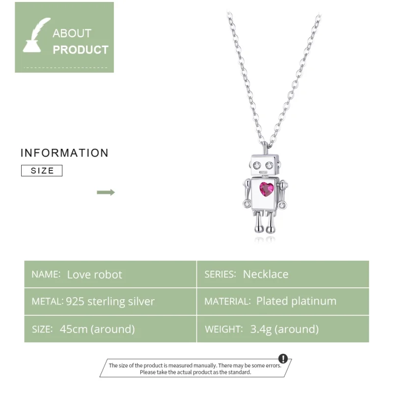 (imagem para) Colar Robô do Amor life Pandora - SCN388 - Visualizar 3
