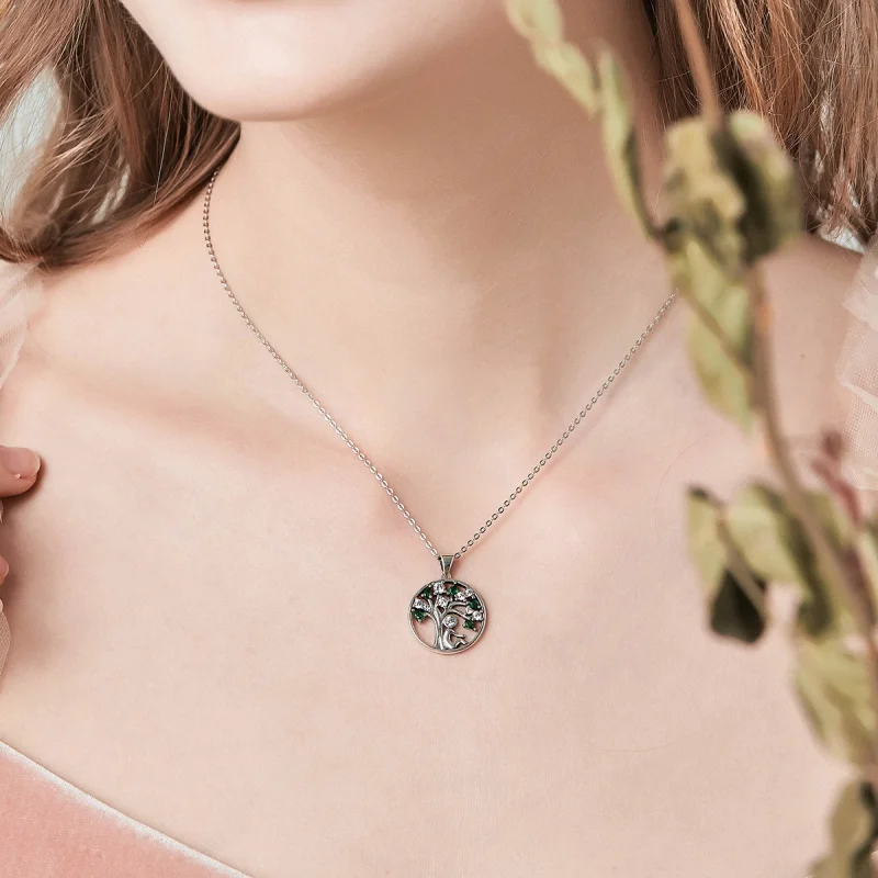 (imagem para) Colar árvore genealógica estilo Pandora - SCN094 - Visualizar 3