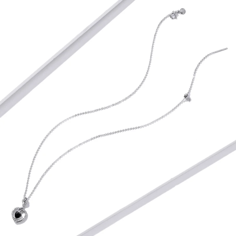 (imagem para) Pandora Style Creative Snake Necklace - BSN233 - Visualizar 5