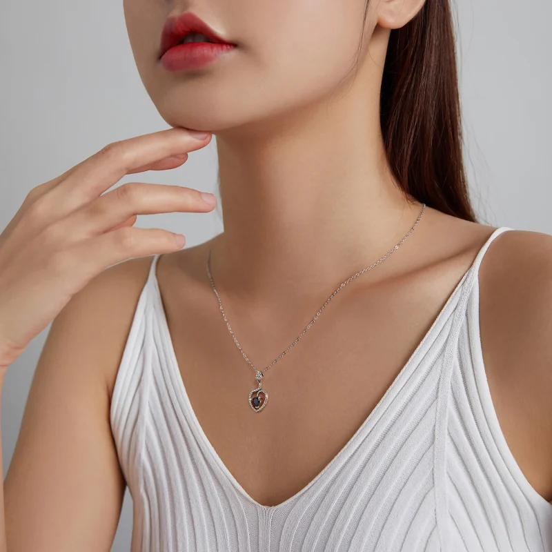(imagem para) Pandora Style Creative Snake Necklace - BSN233 - Visualizar 8