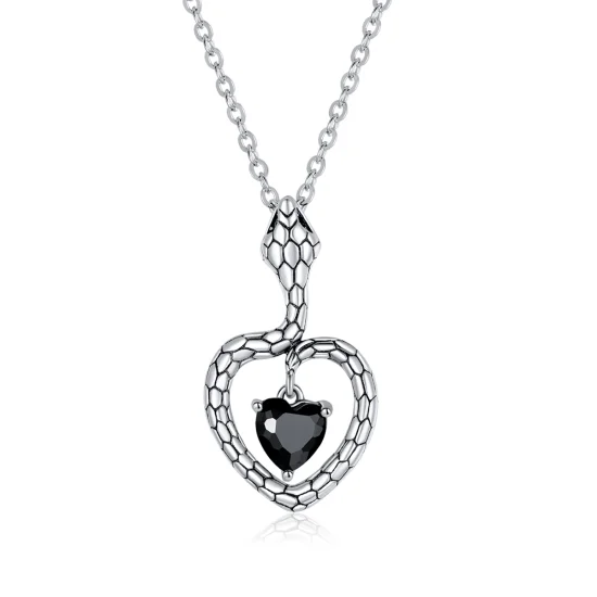 (imagem para) Pandora Style Creative Snake Necklace - BSN233