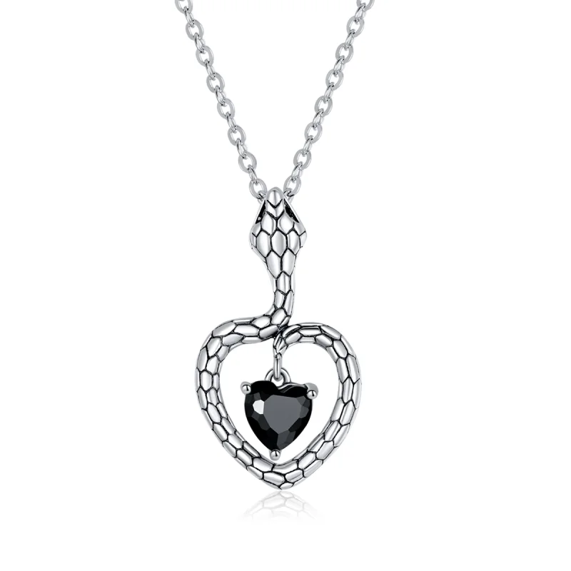 (imagem para) Pandora Style Creative Snake Necklace - BSN233