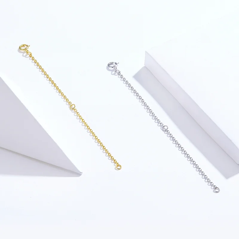 (imagem para) Pandora Style Extension Chain Necklace Extension Chain - SCA015-10A - Visualizar 5