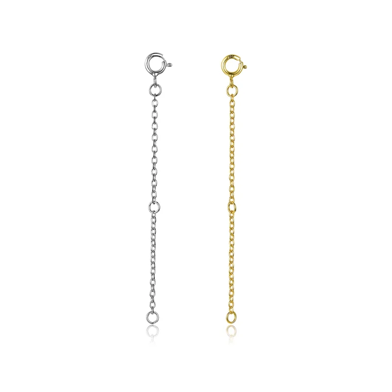 (imagem para) Pandora Style Extension Chain Necklace Extension Chain - SCA015-6A - Visualizar 2