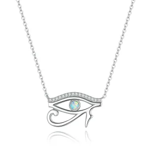 Pandora Style Eye of Horus Necklace - BSN241 (imagem para) Pandora Style Eye of Horus Necklace - BSN241