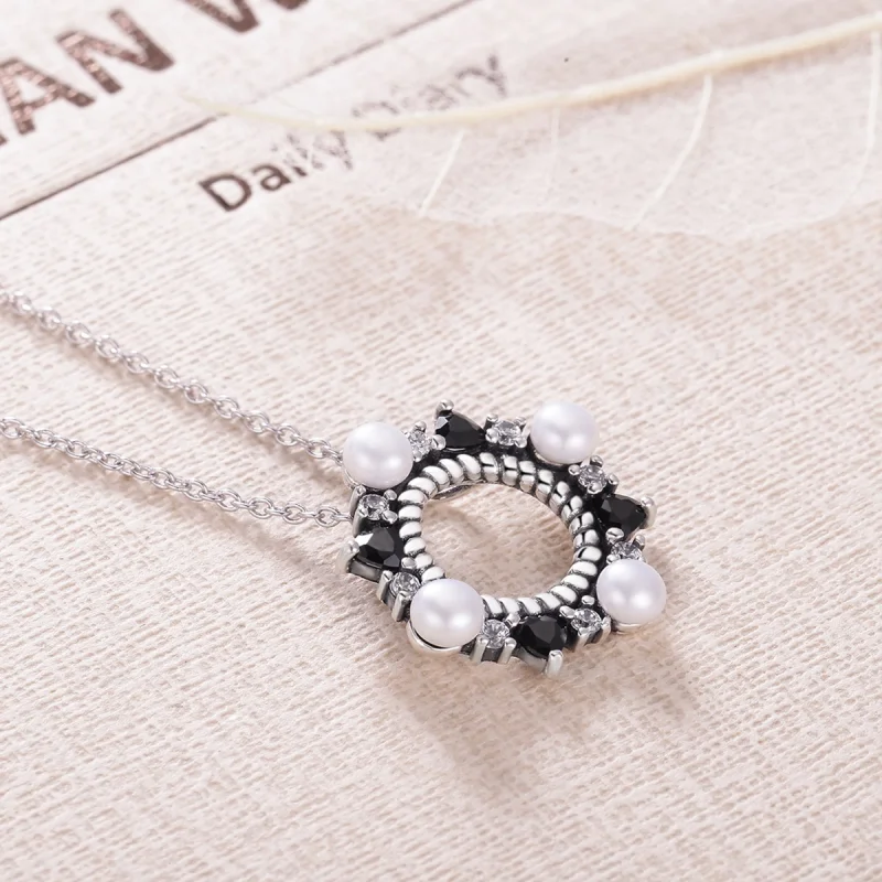 (imagem para) Pandora Style Magnificent Movement Necklace - VSN032 - Visualizar 5