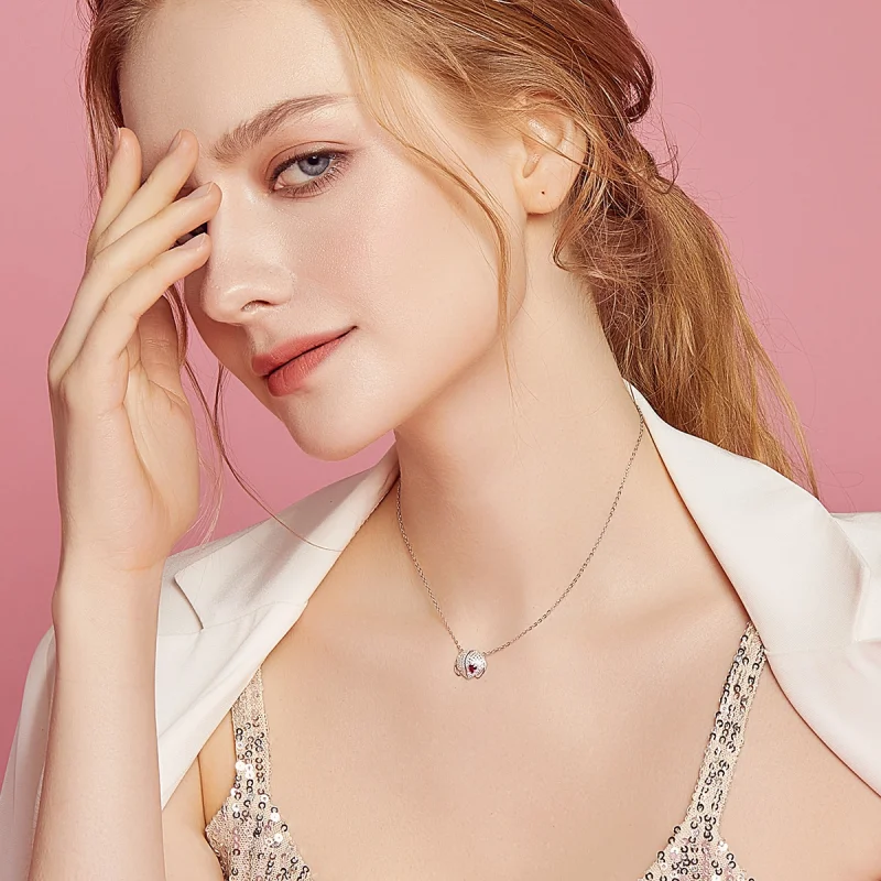 (imagem para) Pandora Style Pay Tribute Necklace - BSN174 - Visualizar 5
