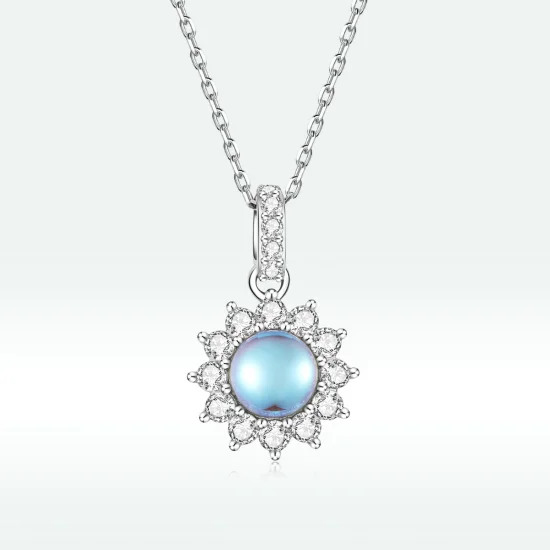 (imagem para) Pandora Style Shine Little Sun Necklace - BSN242