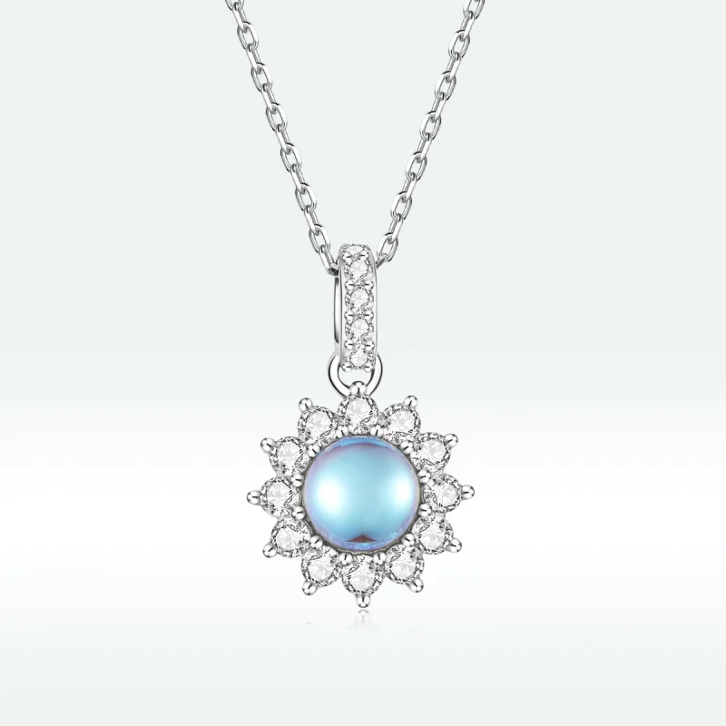 (imagem para) Pandora Style Shine Little Sun Necklace - BSN242