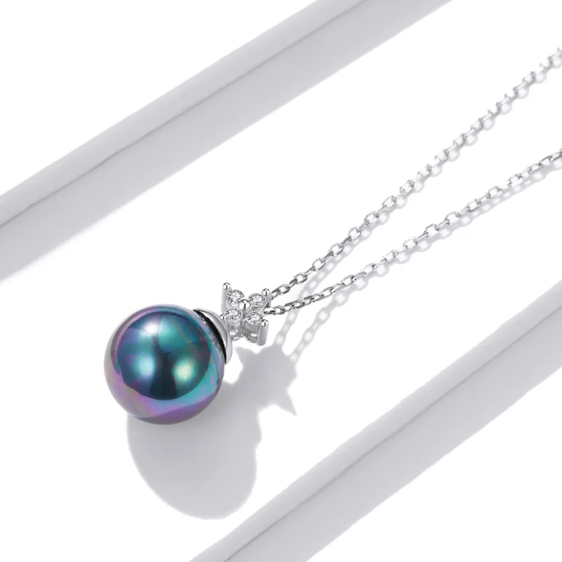 (imagem para) Pandora Style Shiny Beads Necklace - BSN226 - Visualizar 4