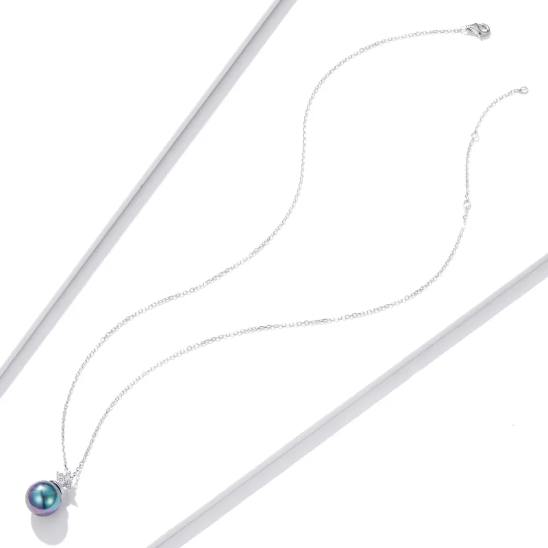 (imagem para) Pandora Style Shiny Beads Necklace - BSN226 - Visualizar 5