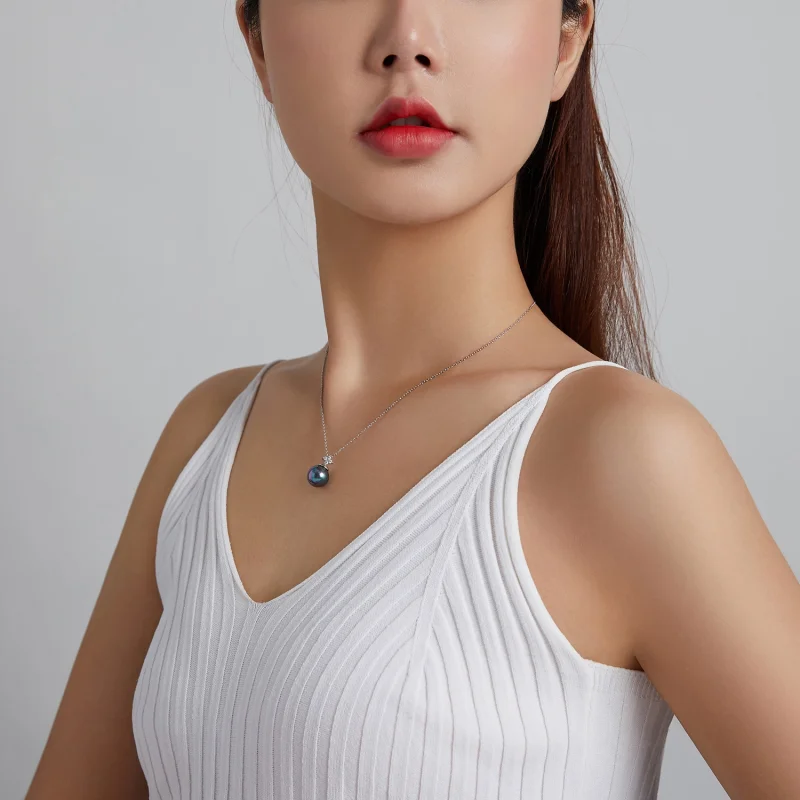 (imagem para) Pandora Style Shiny Beads Necklace - BSN226 - Visualizar 9